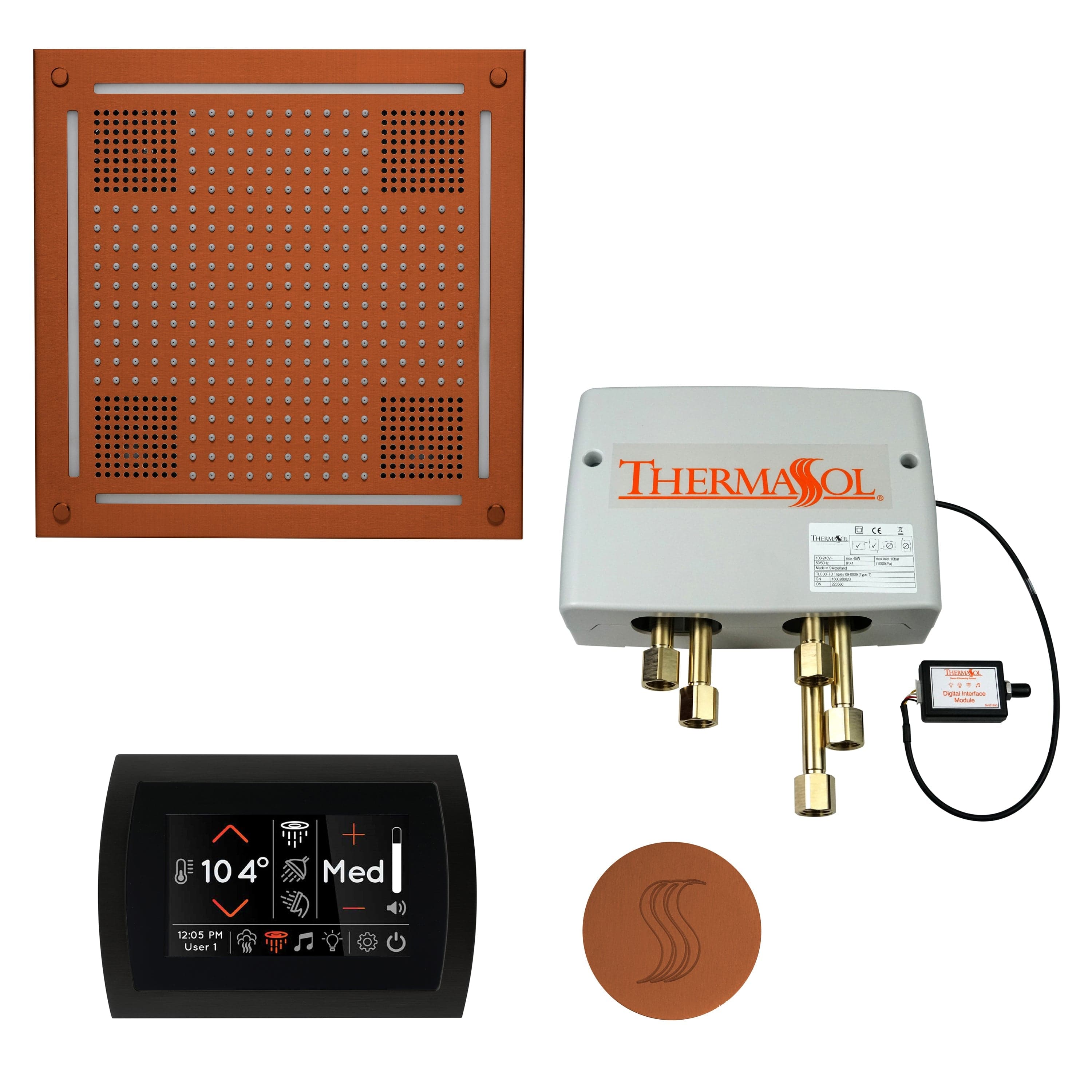 ThermaSol ThermaSol The Total Wellness Package Hydrovive with SignaTouch Round