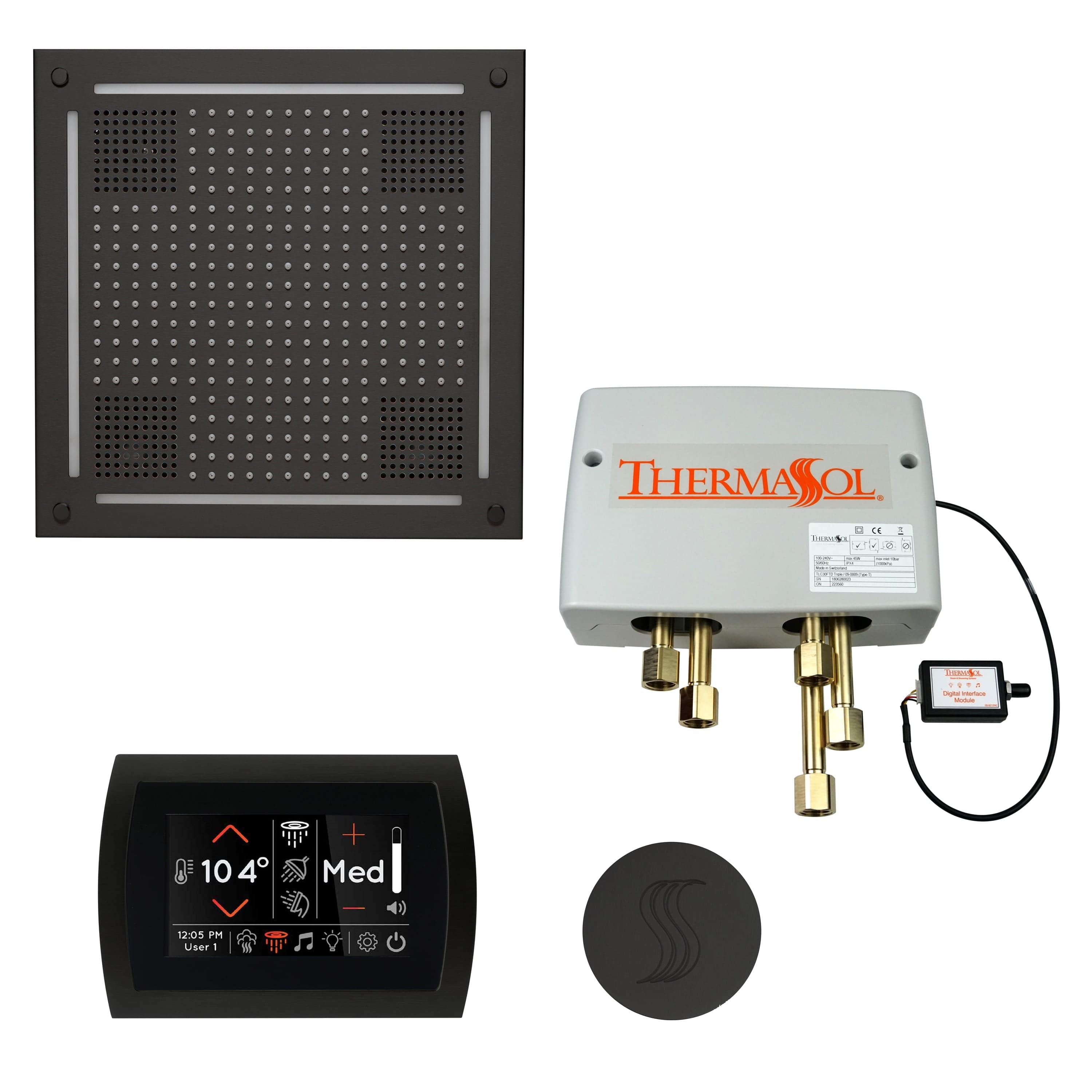 ThermaSol ThermaSol The Total Wellness Package Hydrovive with SignaTouch Round