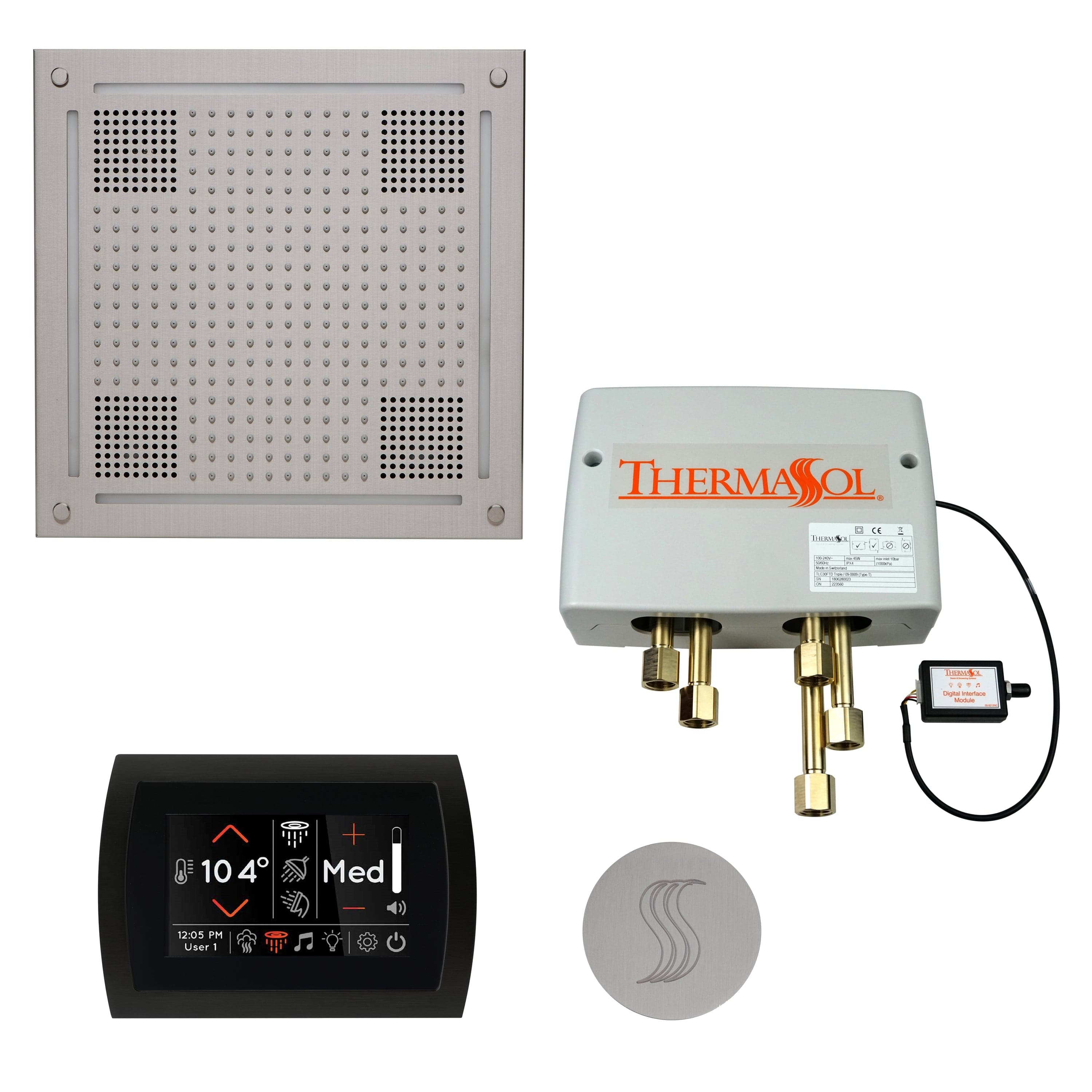 ThermaSol ThermaSol The Total Wellness Package Hydrovive with SignaTouch Round