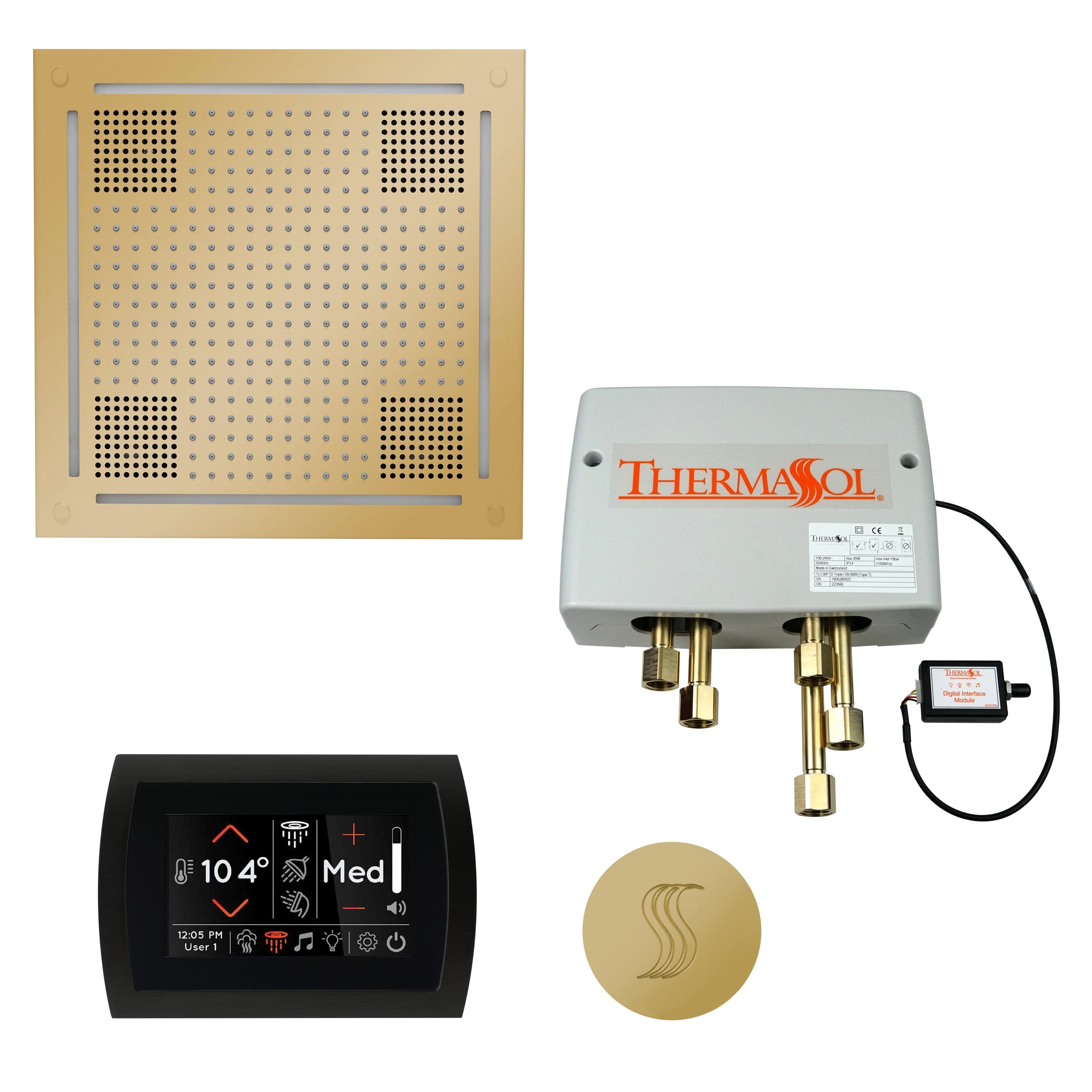 ThermaSol ThermaSol The Total Wellness Package Hydrovive with SignaTouch Round