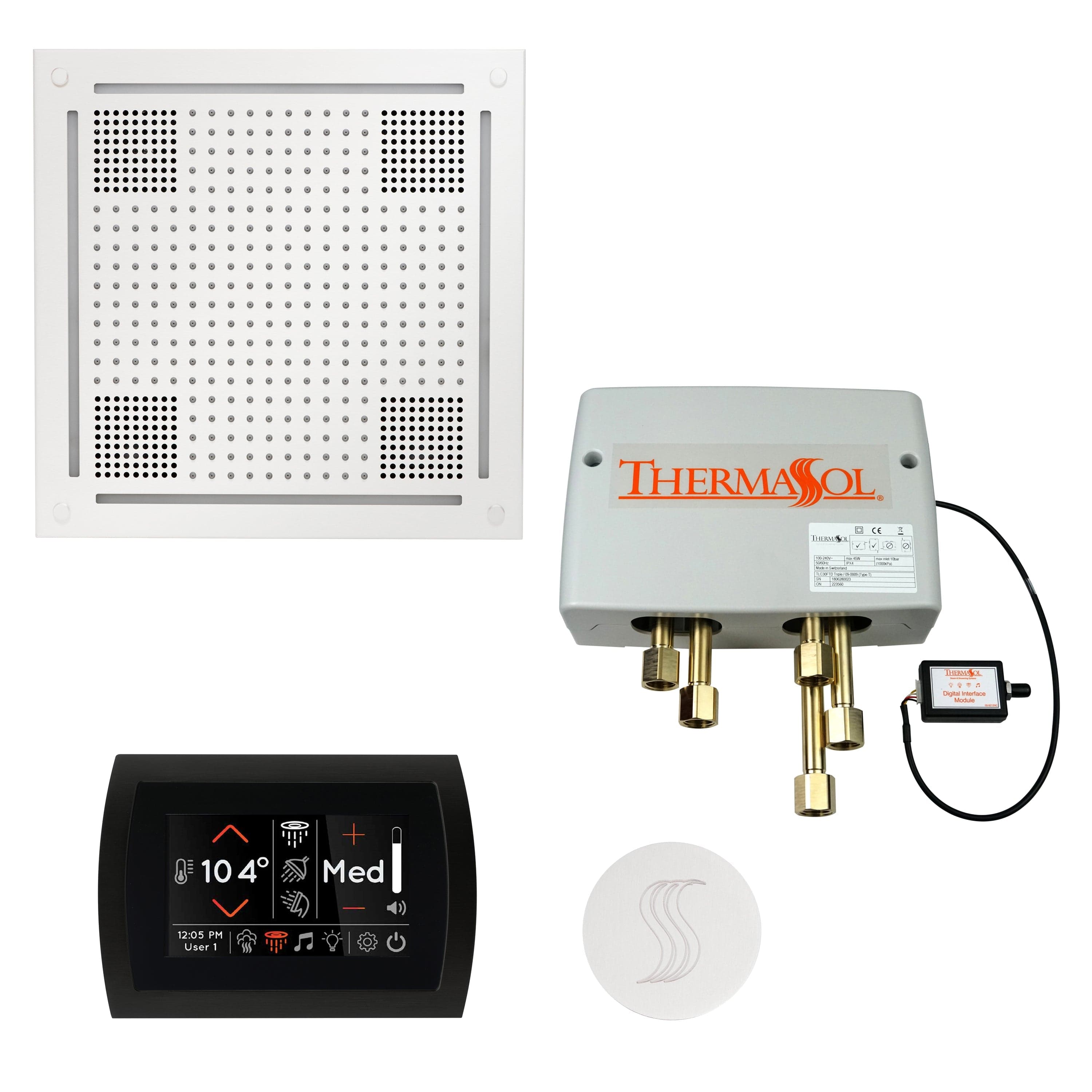 ThermaSol ThermaSol The Total Wellness Package Hydrovive with SignaTouch Round