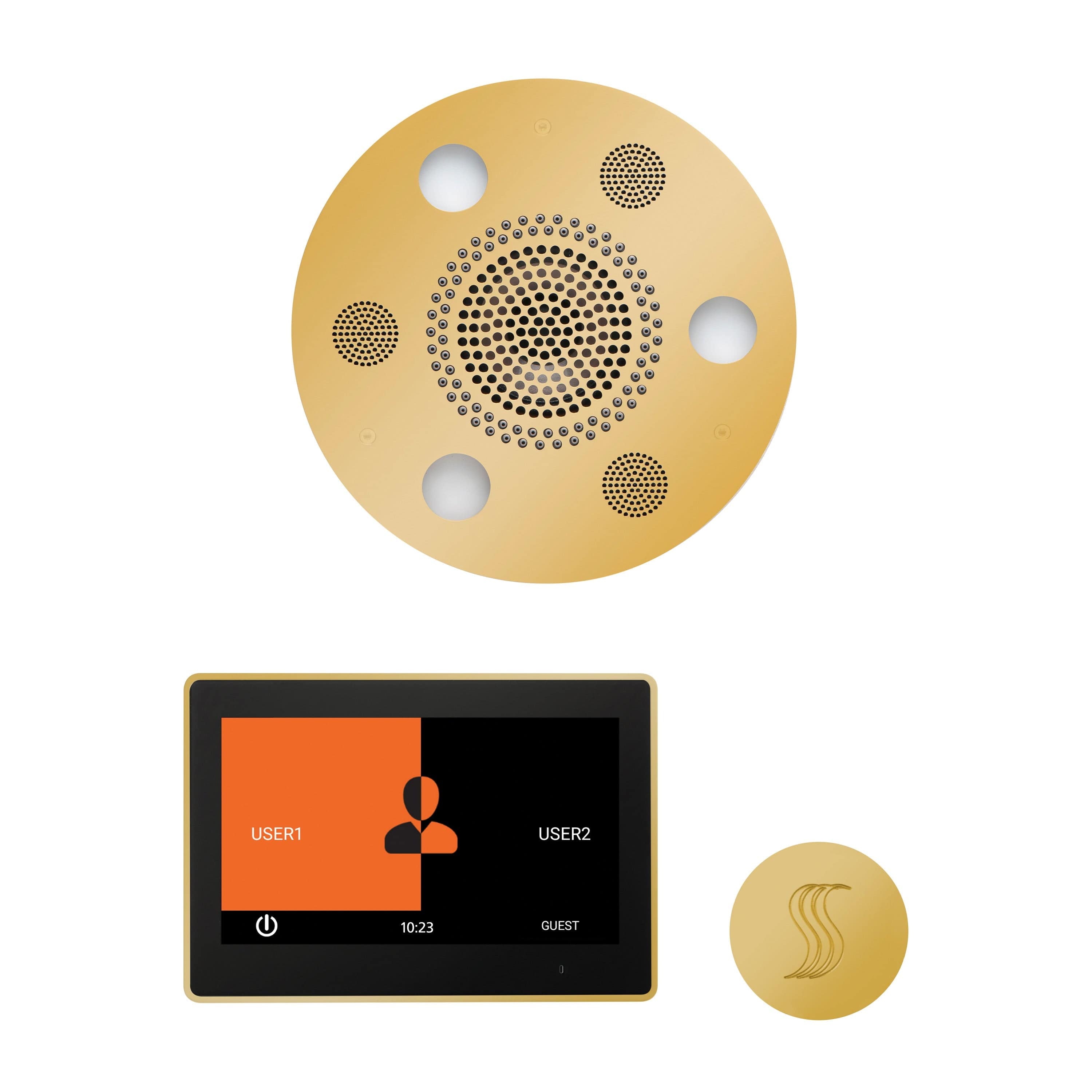ThermaSol ThermaSol Wellness Steam Package with 10" ThermaTouch Round