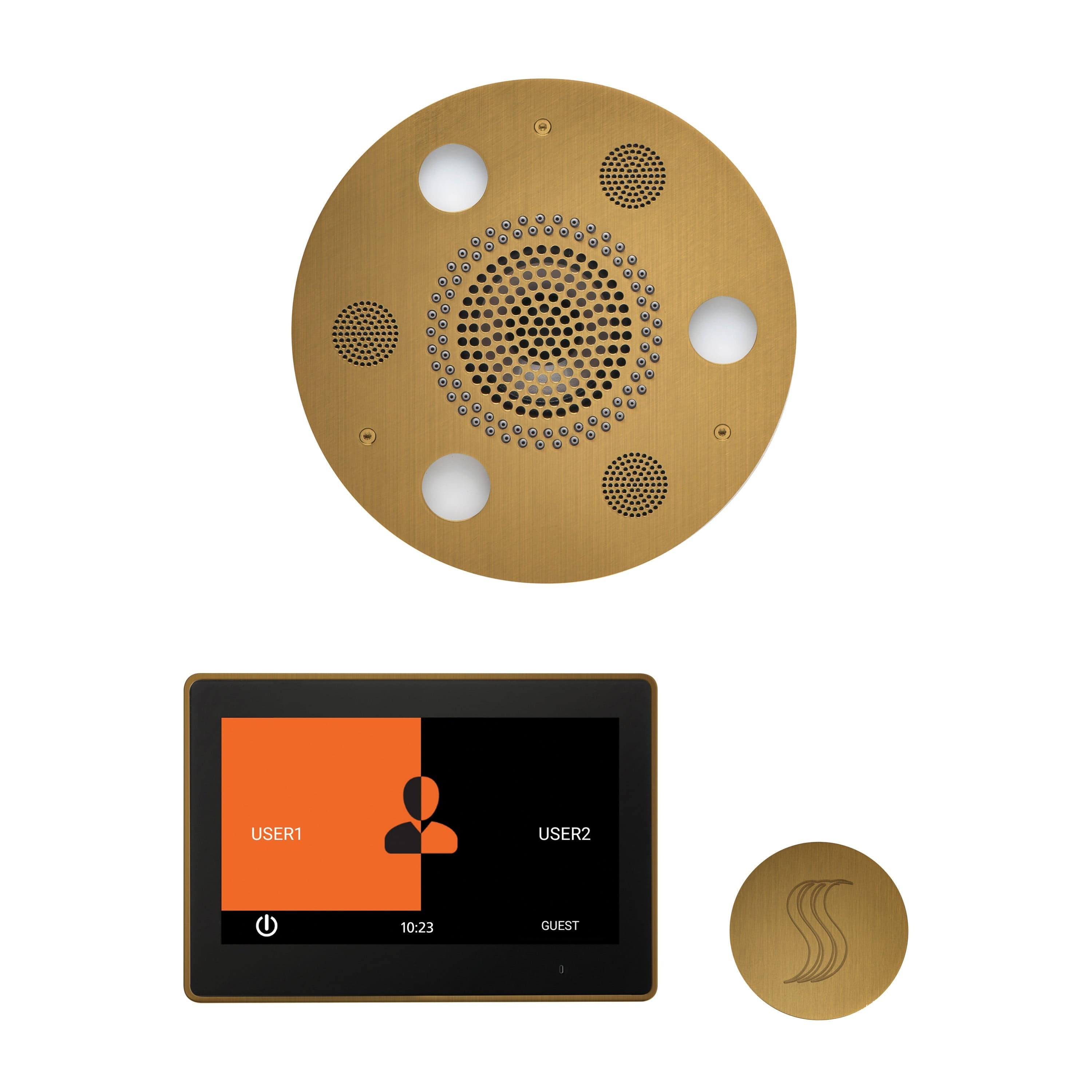 ThermaSol ThermaSol Wellness Steam Package with 10" ThermaTouch Round