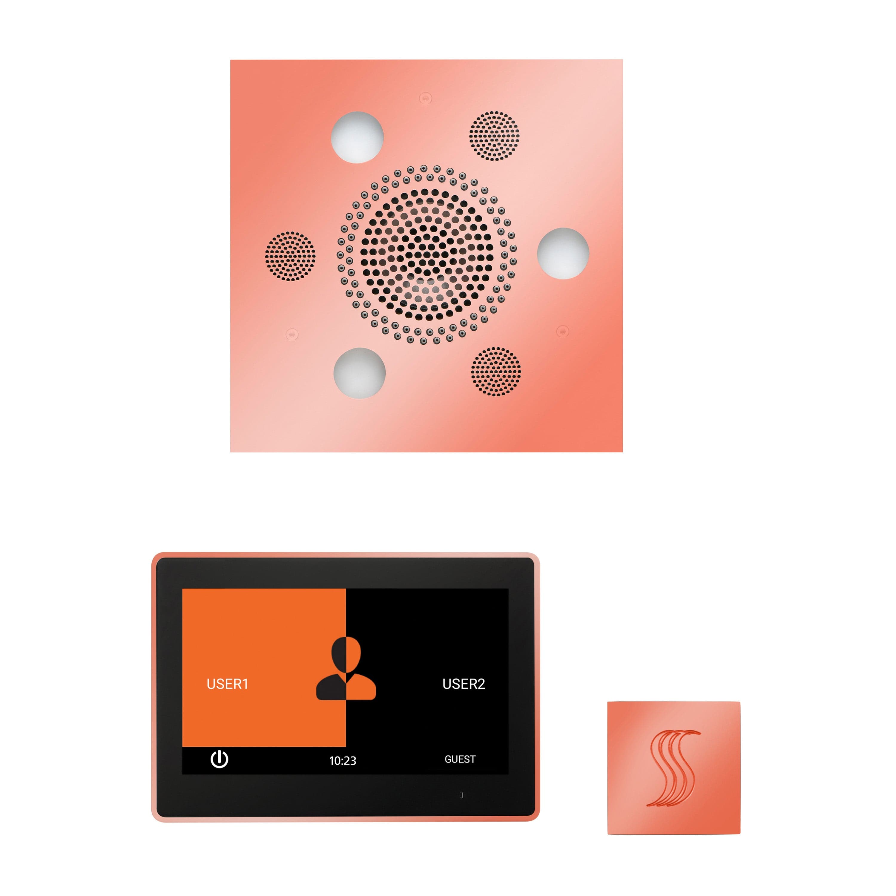 ThermaSol ThermaSol Wellness Steam Package with 10" ThermaTouch Square