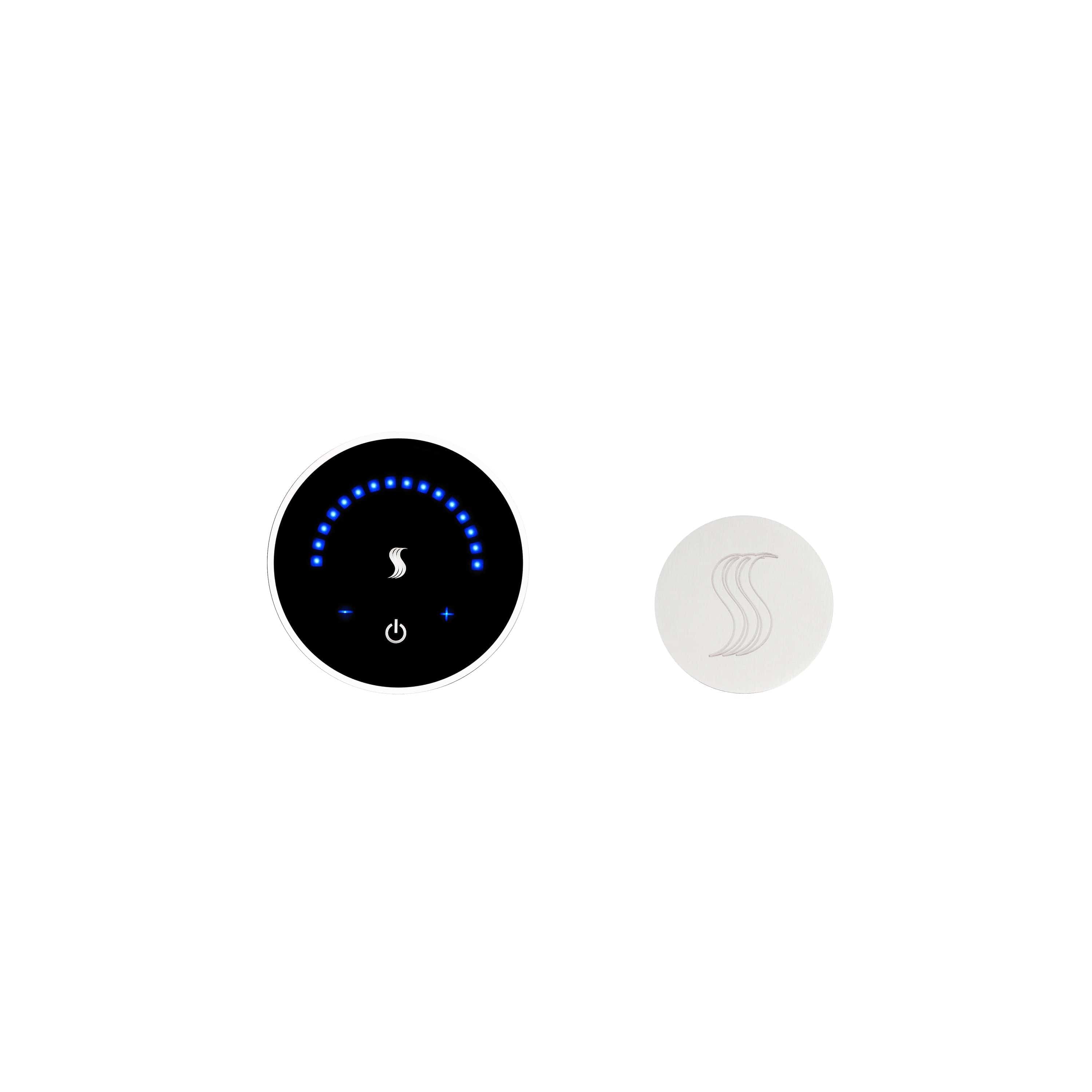 ThermaSol White ThermaSol MicroTouch MTC-SVRD Steam Control and Head Kit Round