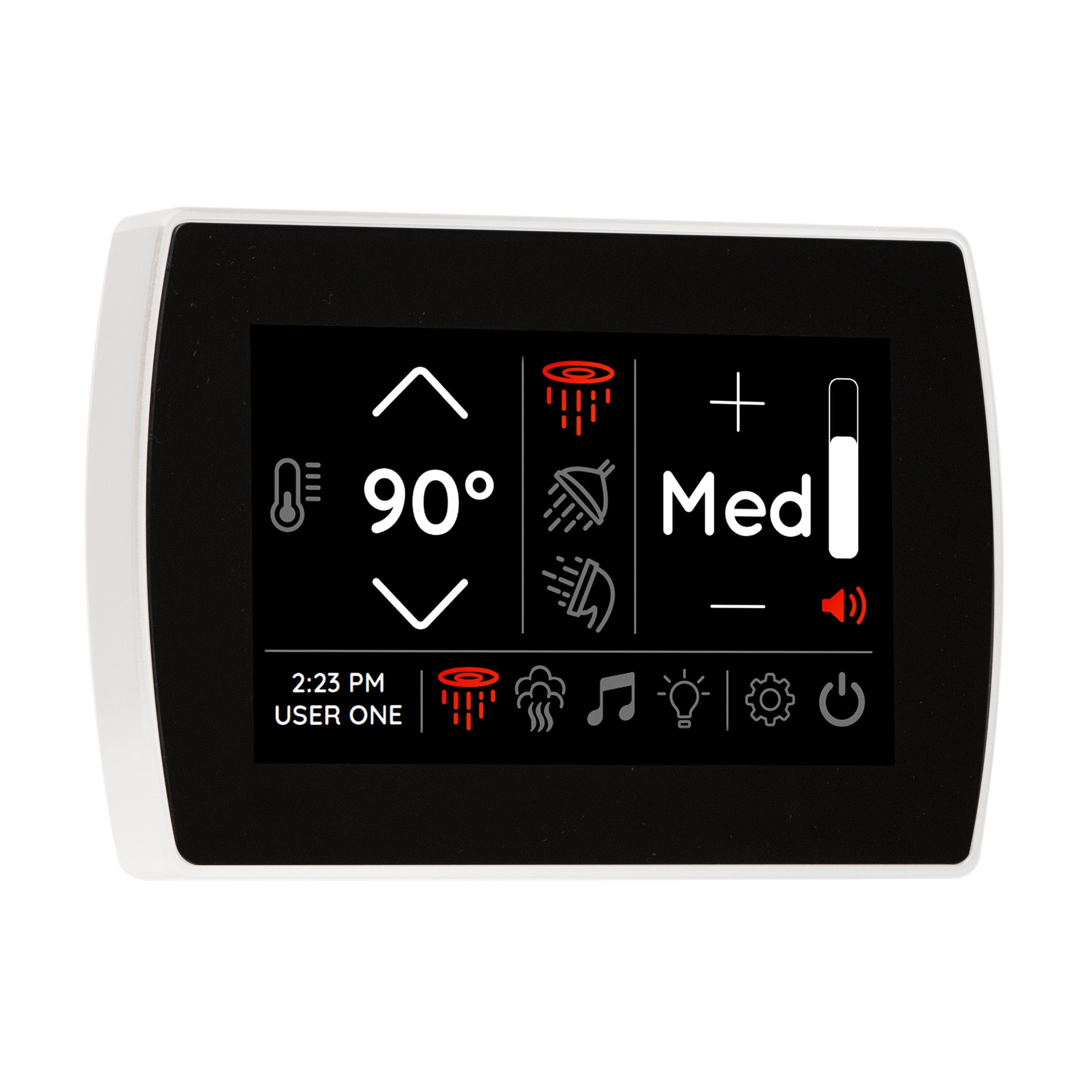ThermaSol White ThermaSol STCM Signatouch Flush Mount Controller