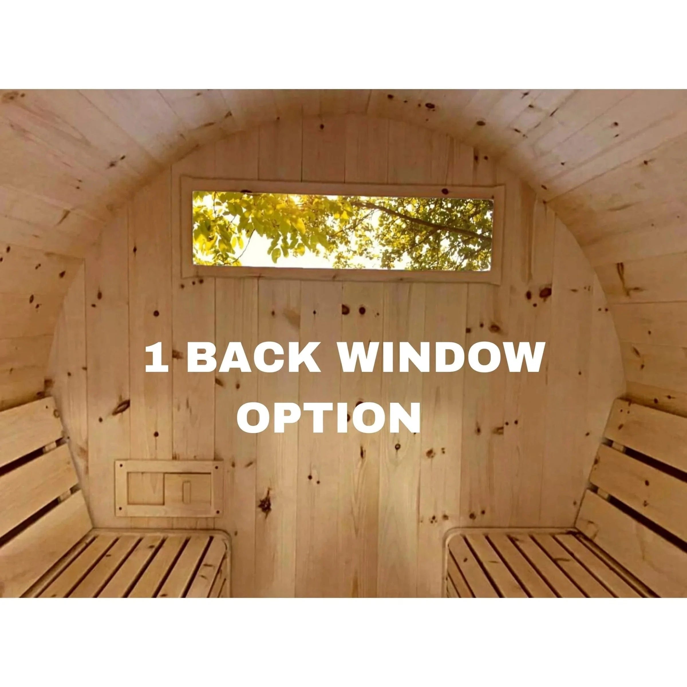 True North Saunas Sauna True North Canadian Made 8 Person 10' Long Outdoor Traditional Barrel Sauna