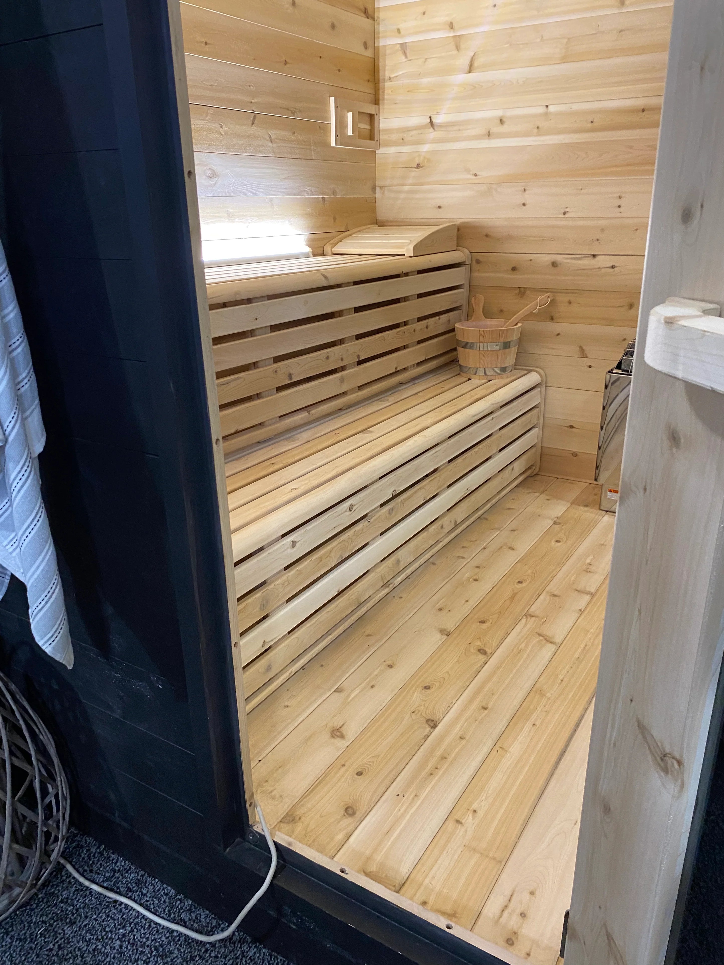 True North Saunas Sauna True North Jasper Cabin Outdoor Sauna