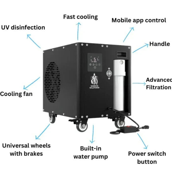 Warrior Chiller WARRIOR MAX 1 HP SMART WATER CHILLER + HEATER BUNDLE