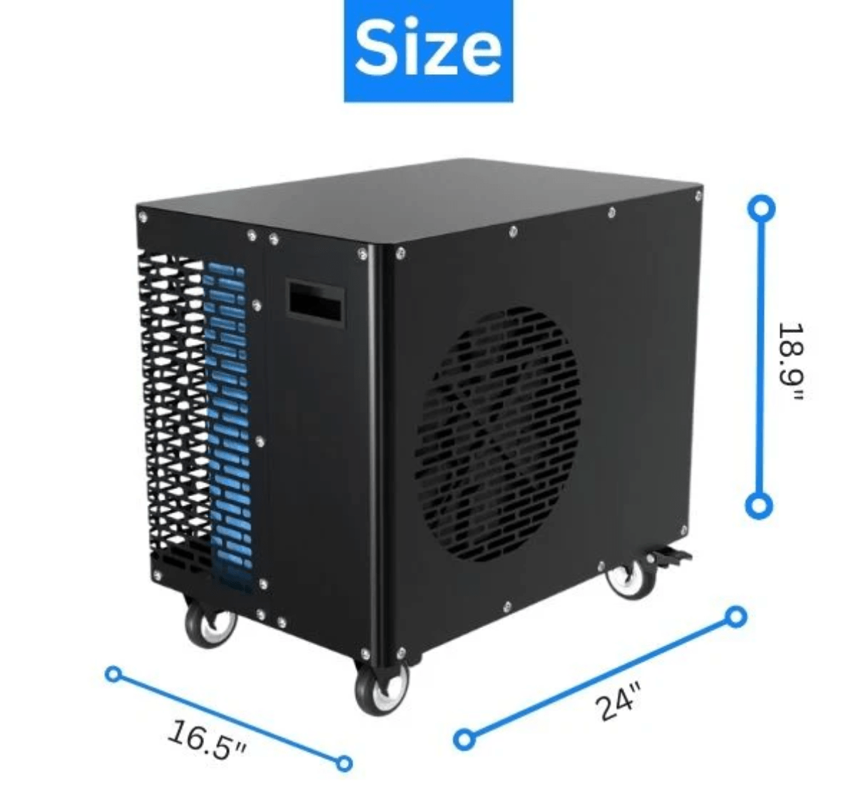 Warrior Chiller WARRIOR MAX 1 HP Wi-Fi Water Chiller + Heater