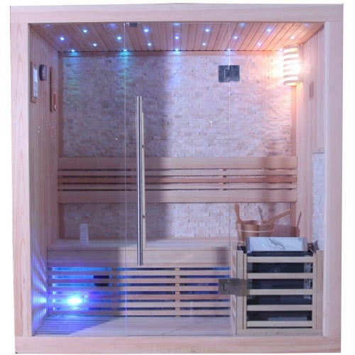 Sunray Westlake 3 Person Indoor Traditional Sauna 300LX