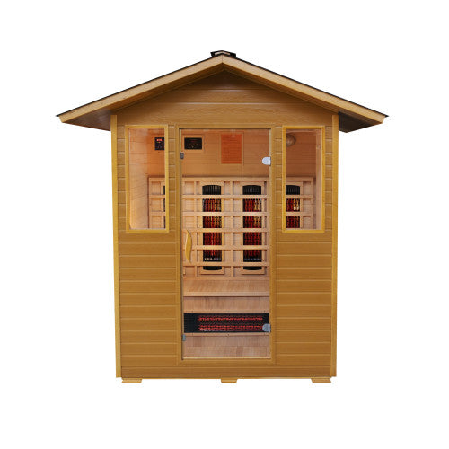 Sunray Grandby 3-Person Outdoor Infrared Sauna 300D