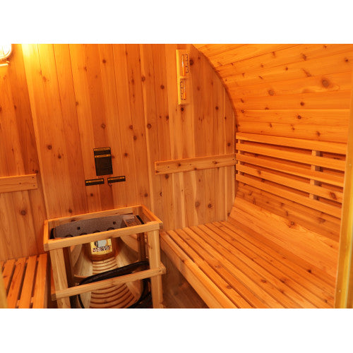 Sunray Oasis 2-4 Person Traditional Barrel Sauna 300SC