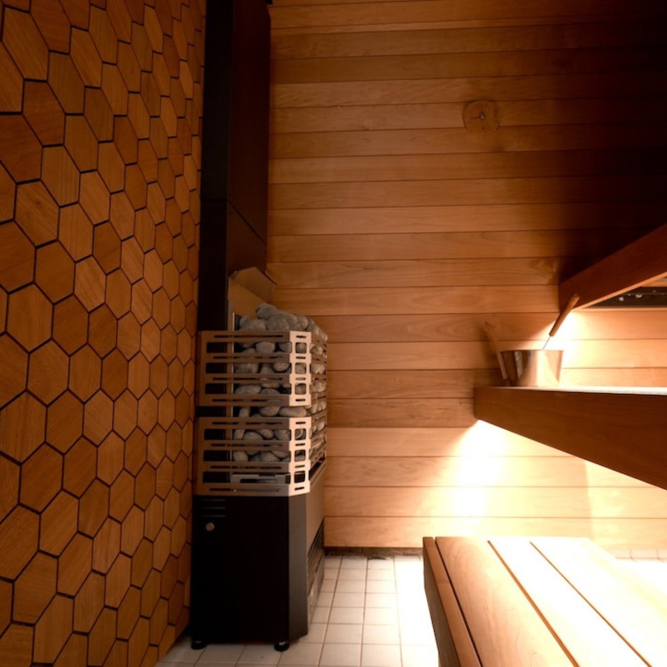 Saunum AIR 7 WiFi Sauna Heater Package