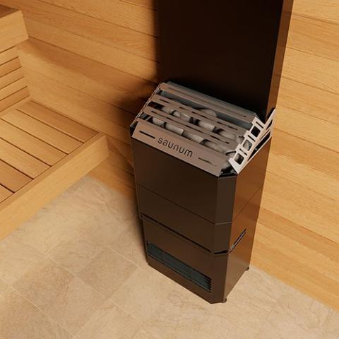 Saunum AIR 7 WiFi Sauna Heater Package