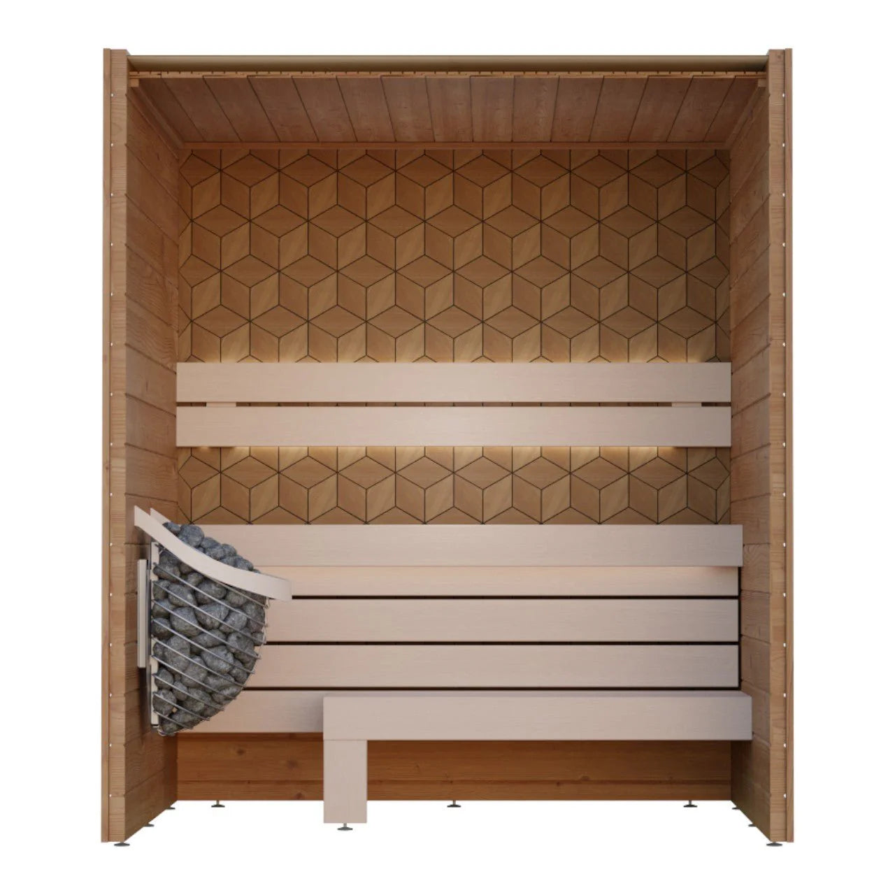 Leil Como 3-180 3 Person Indoor Sauna Kit