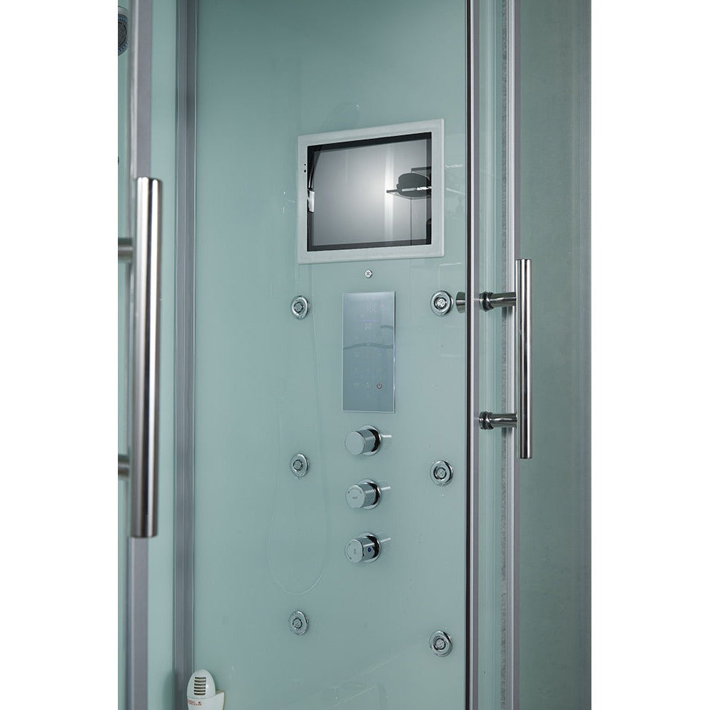 Maya Bath Catania Platinum 2-Person Freestanding Steam Shower