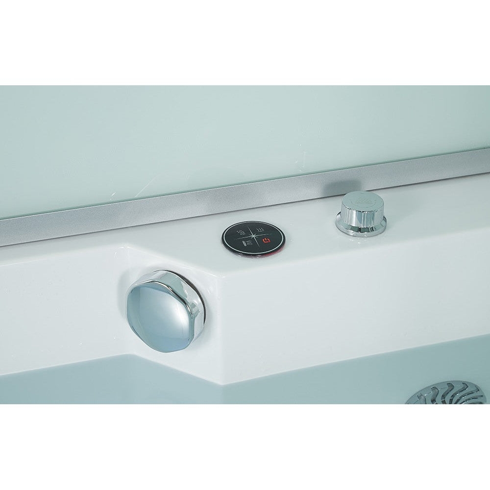 Maya Bath Catania Platinum 2-Person Freestanding Steam Shower