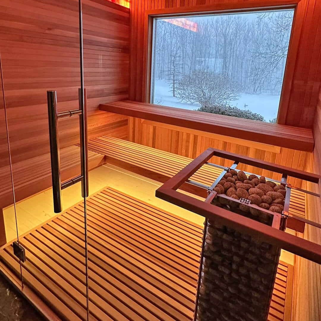 HUUM CLIFF Series 6.0kW Sauna Heater Package