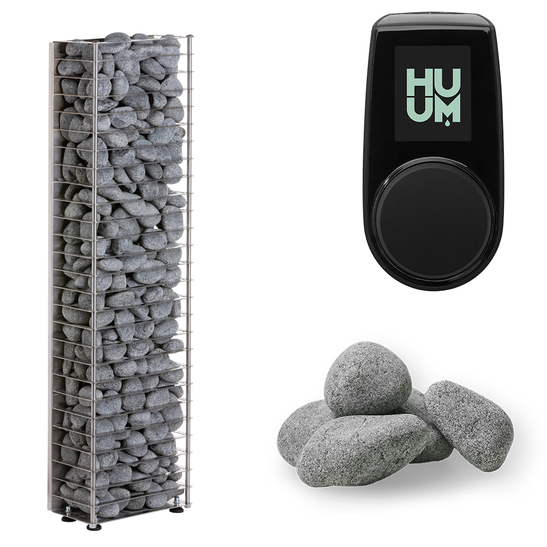 HUUM CLIFF Series 10.5kW Sauna Heater Package