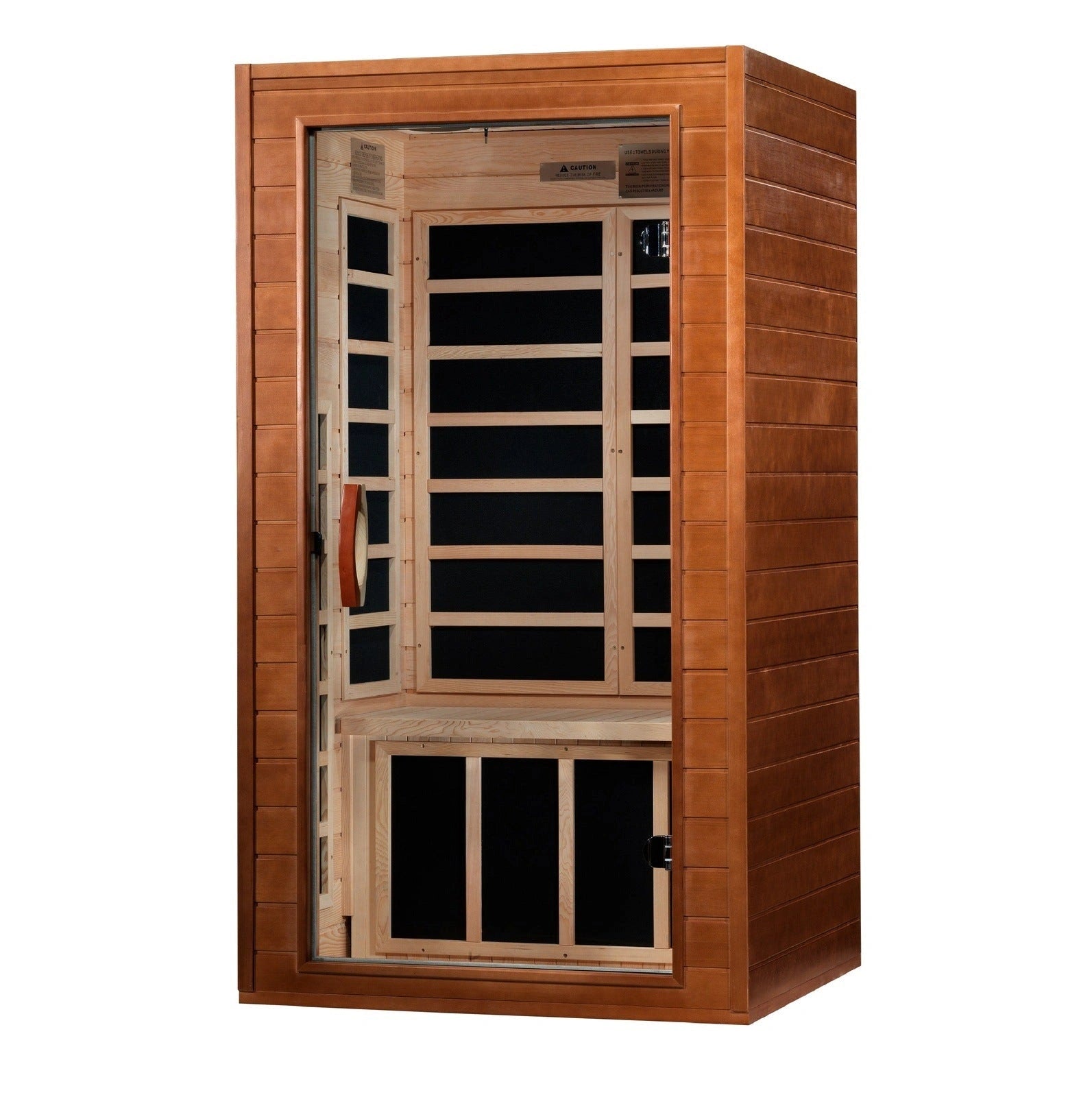 Dynamic "Avila" 1-2-person Low EMF FAR Infrared Sauna DYN-6103-01