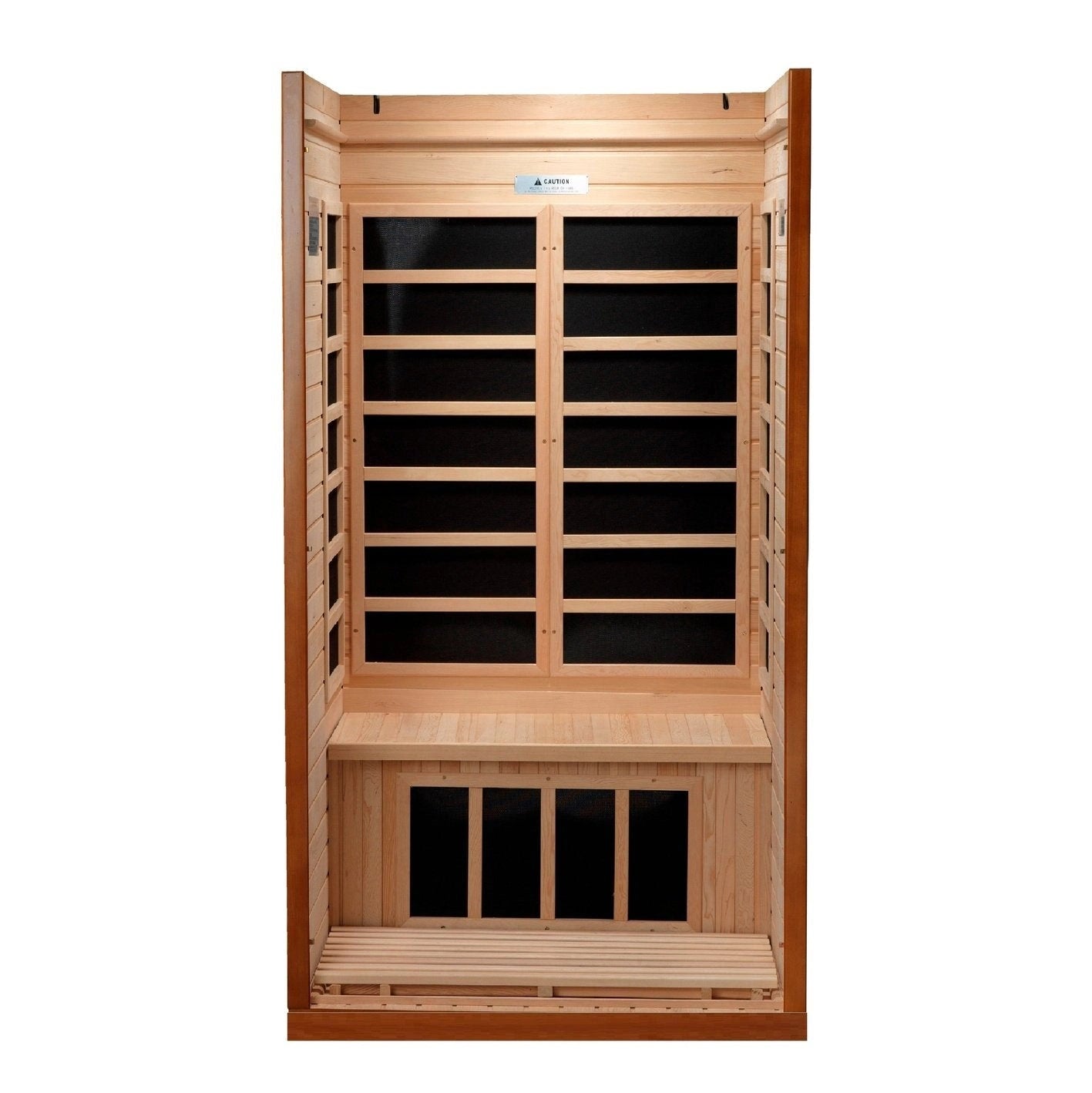 Dynamic "Barcelona" 1-2-person Low EMF FAR Infrared Sauna DYN-6106-01