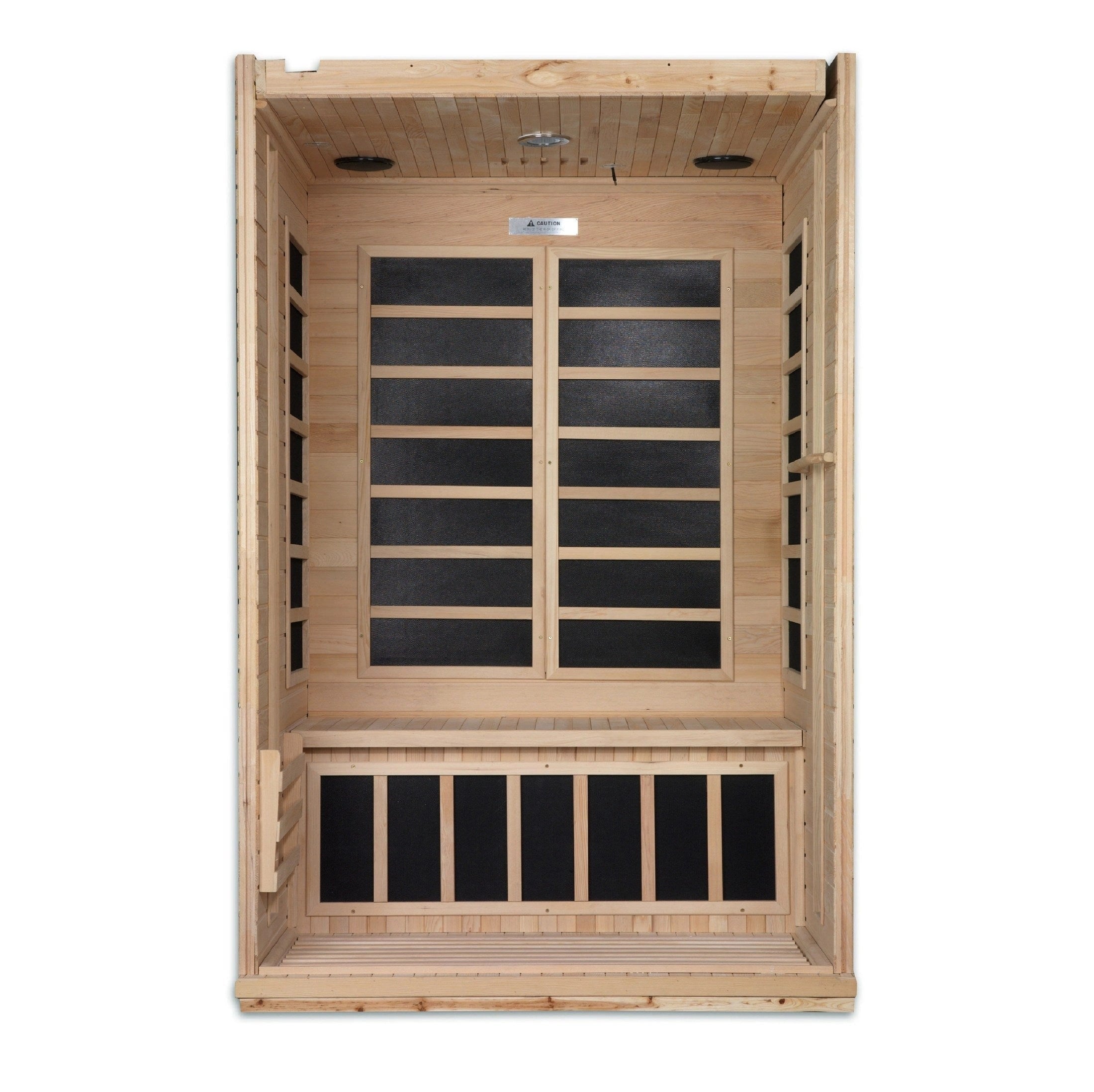 Dynamic "Venice" 2-person Low EMF FAR Infrared Sauna DYN-6210-01