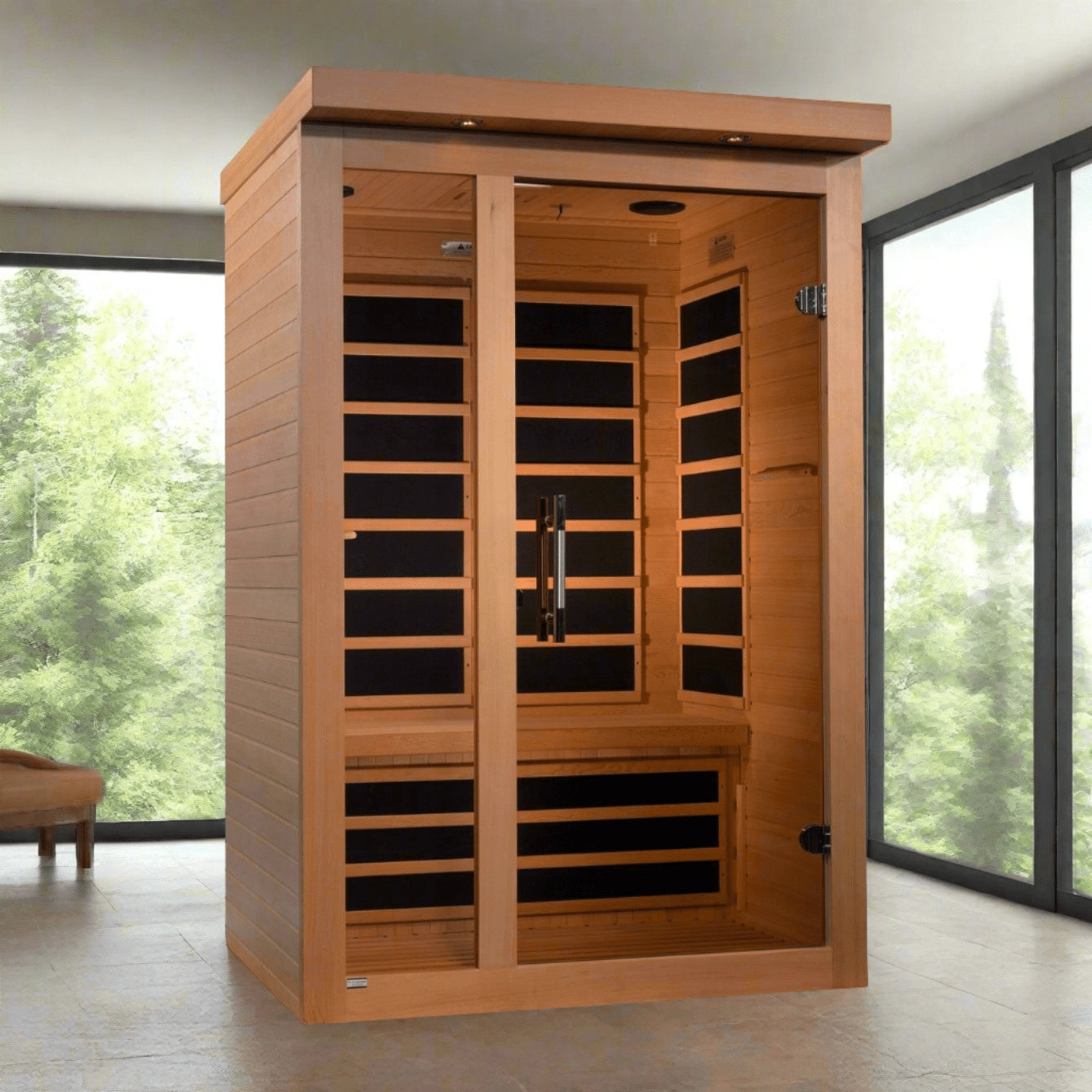 Dynamic Llumeneres 2-person Ultra Low EMF FAR Infrared Sauna