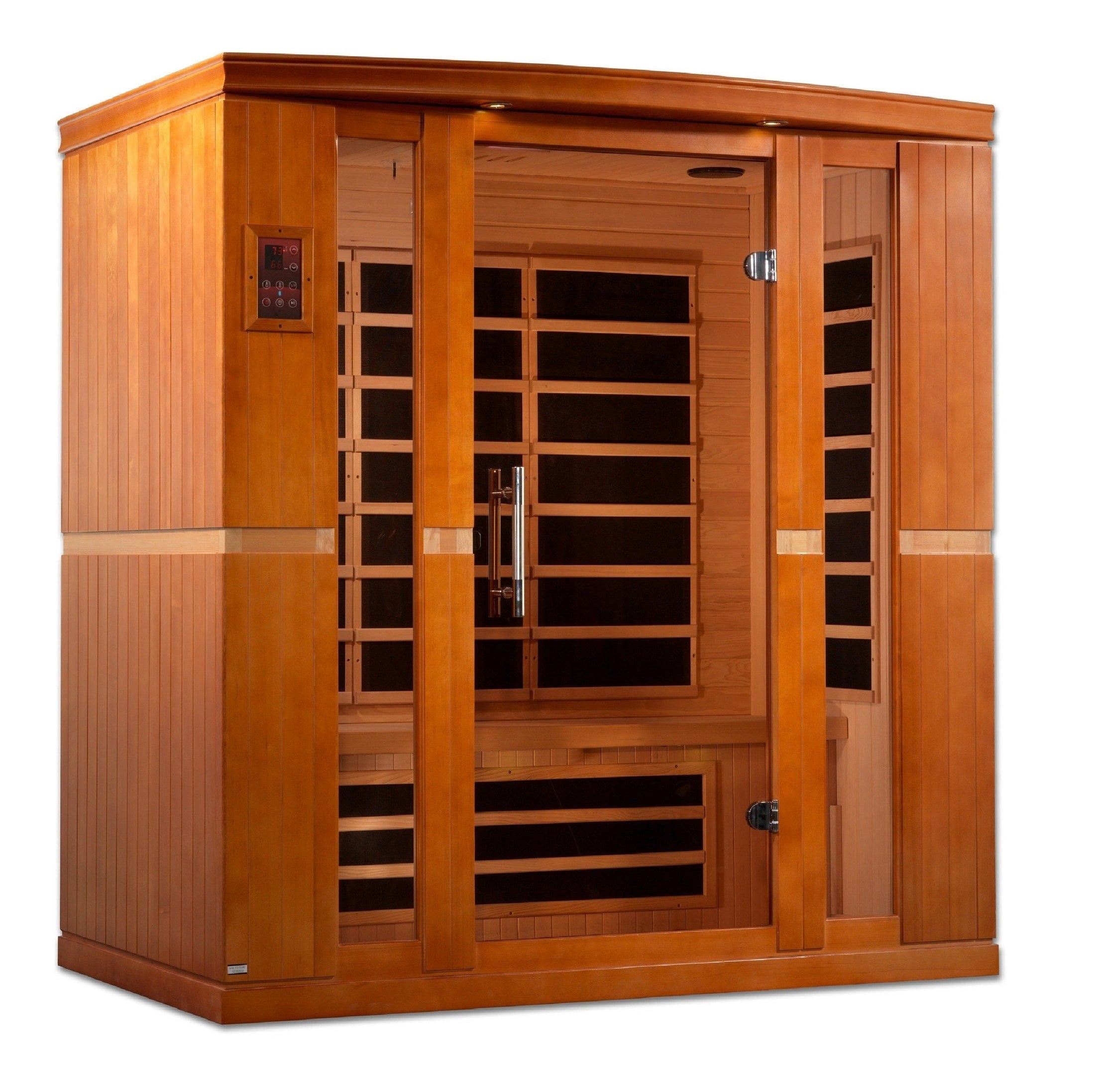 Dynamic "Bergamo" 4-person Low EMF FAR Infrared Sauna DYN-6440-01