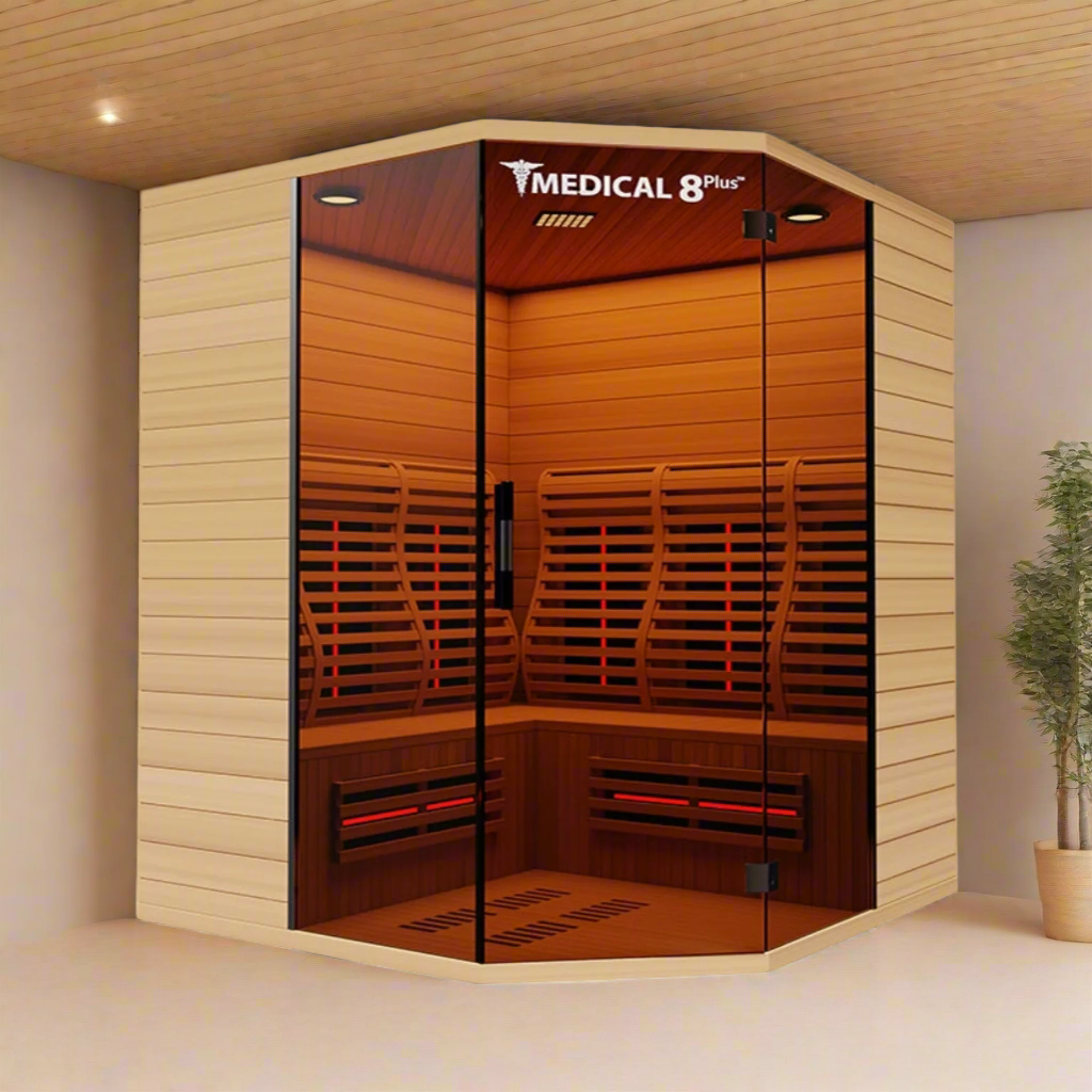 Medical 8 Plus V2 Ultra Full-Spectrum Sauna