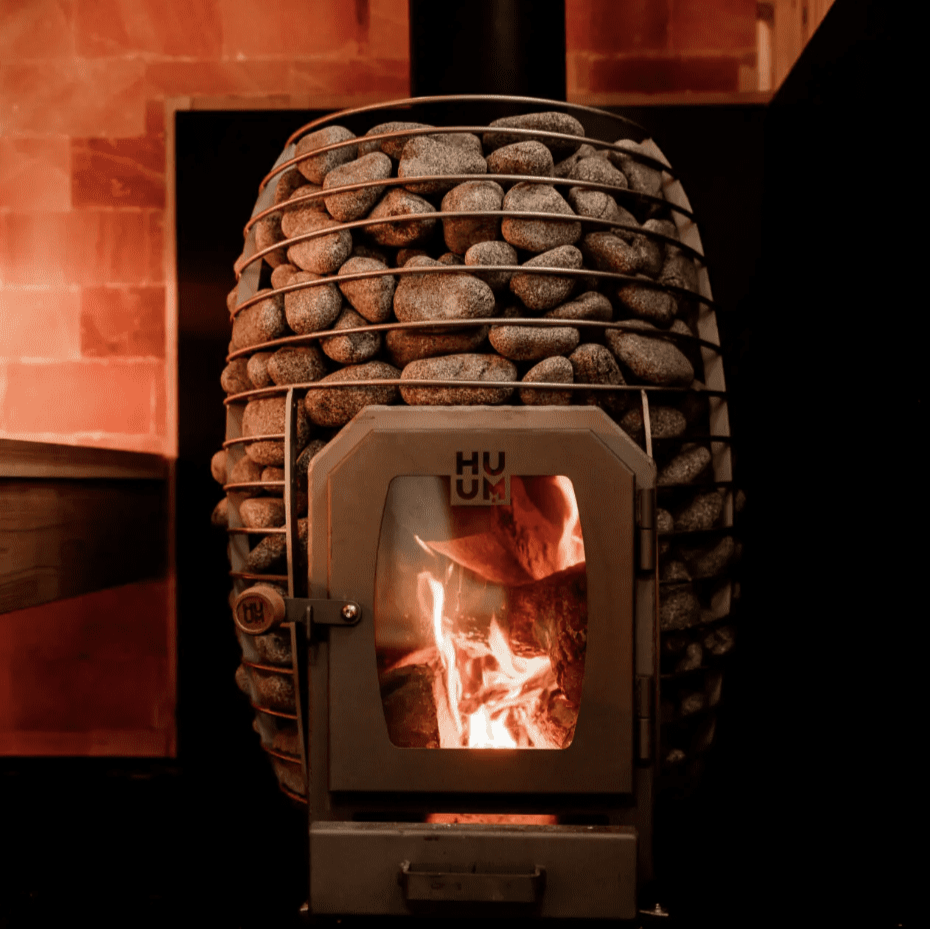 HUUM Hive Wood 13 kW Wood-Burning Sauna Stove Package