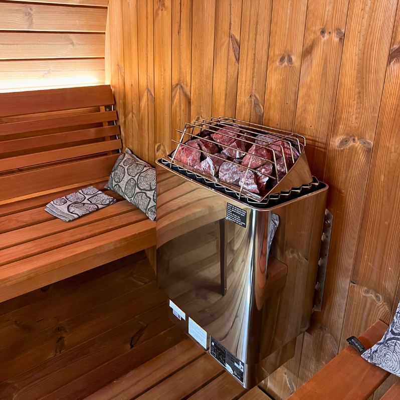 Harvia KIP60W 6 kW Electric Sauna Heater, 208V/3PH (Commercial Use)