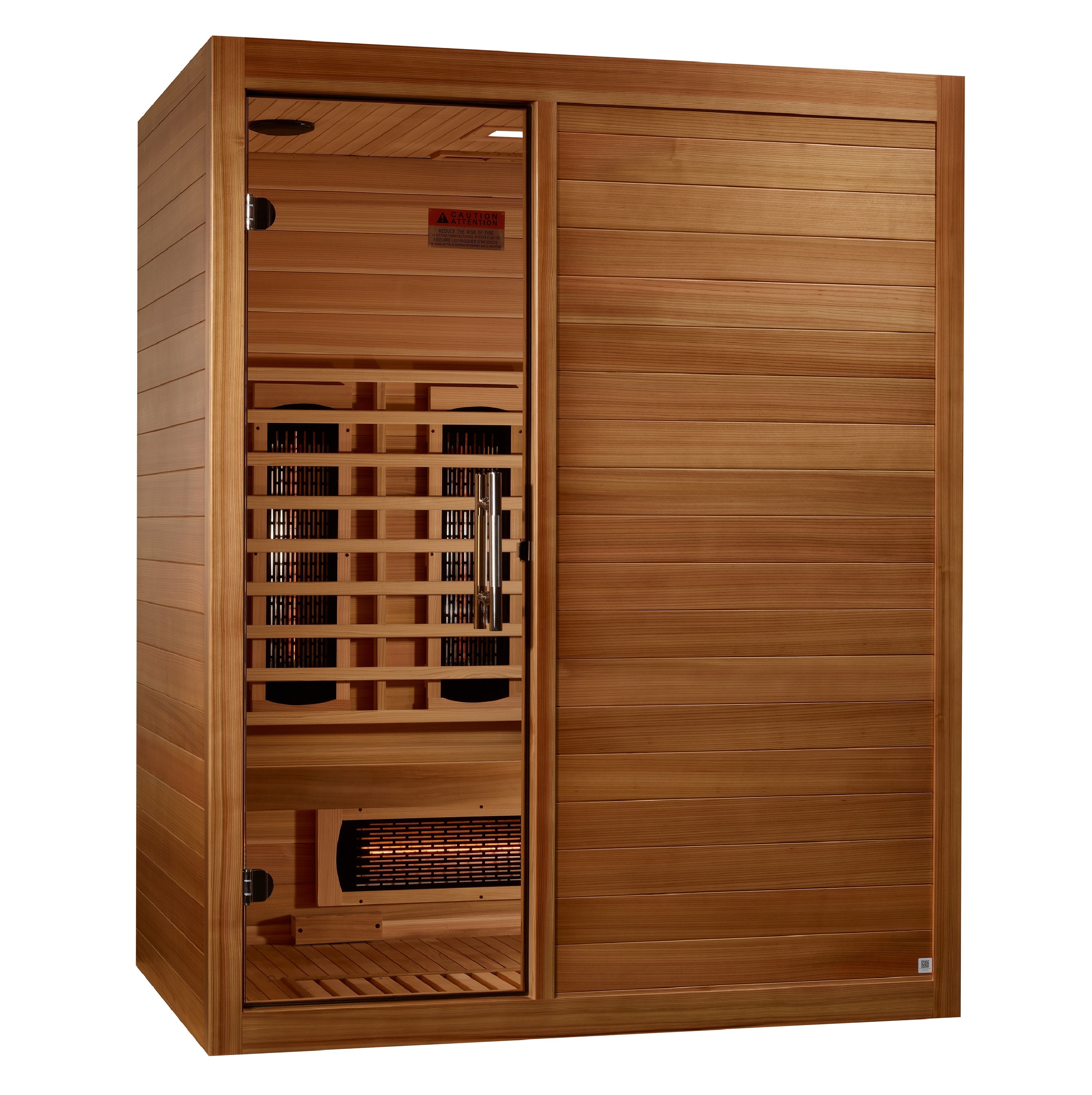 Maxxus S-Line Spectrum Infrared Sauna - Pacific Cedar MX-S306-01