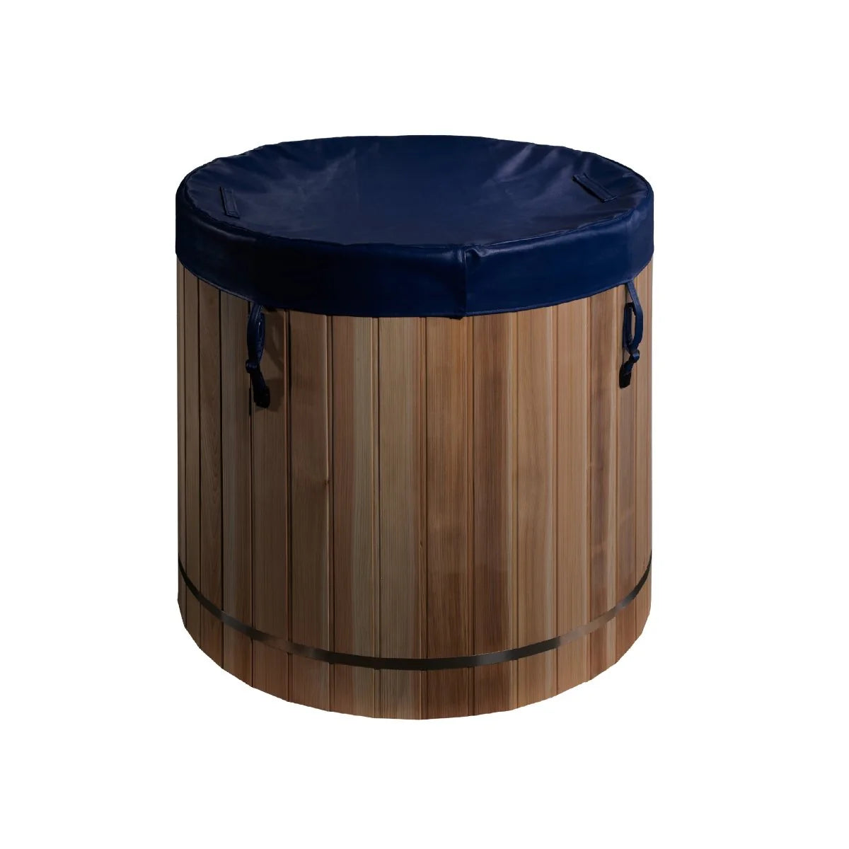 Dynamic Cold Therapy Stainless Steel Plunge Tub with Pacific Cedar