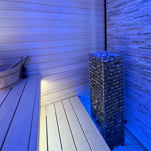 HUUM CLIFF Series 9.0kW Sauna Heater Package