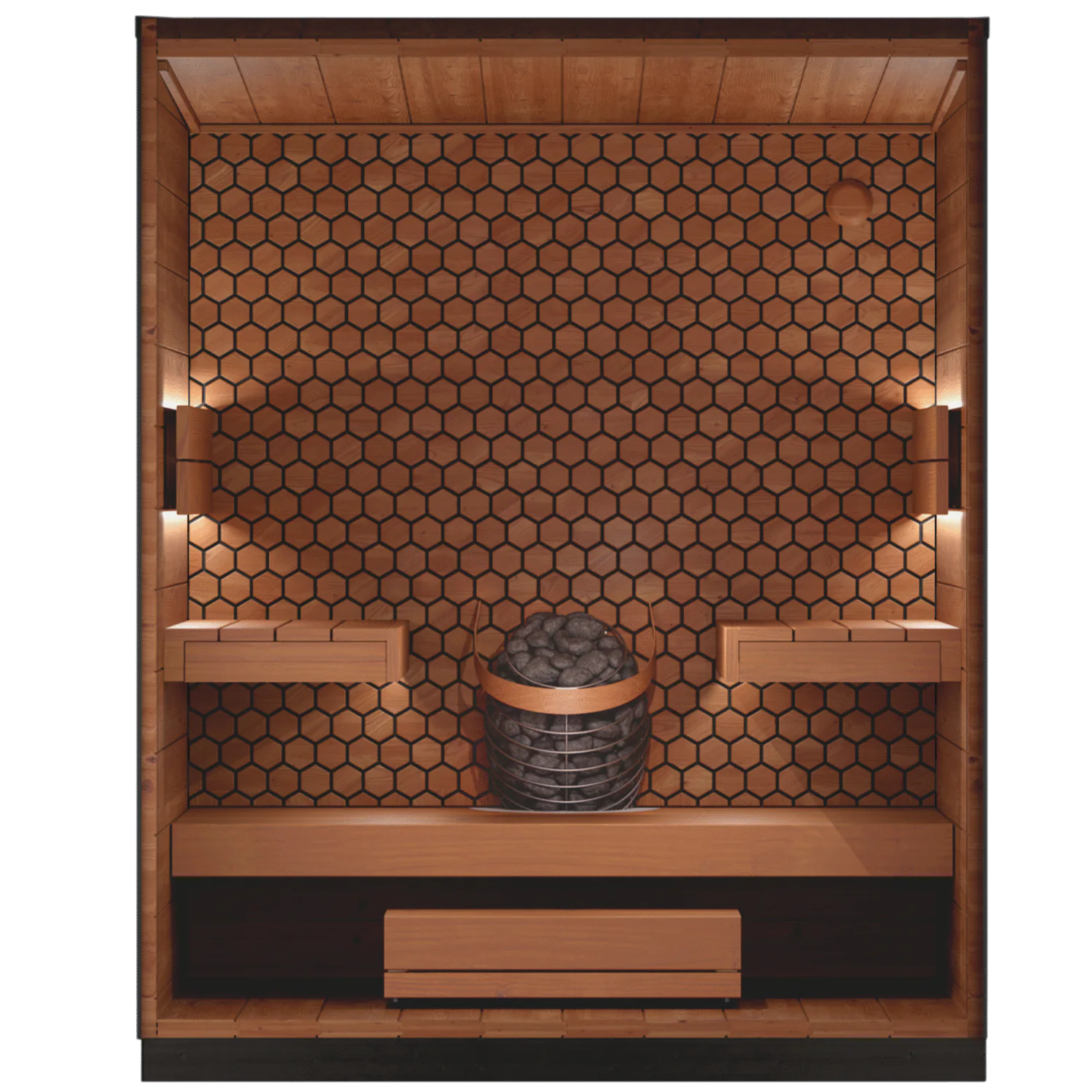 Leil Viva 180 4 Person Outdoor Sauna Kit