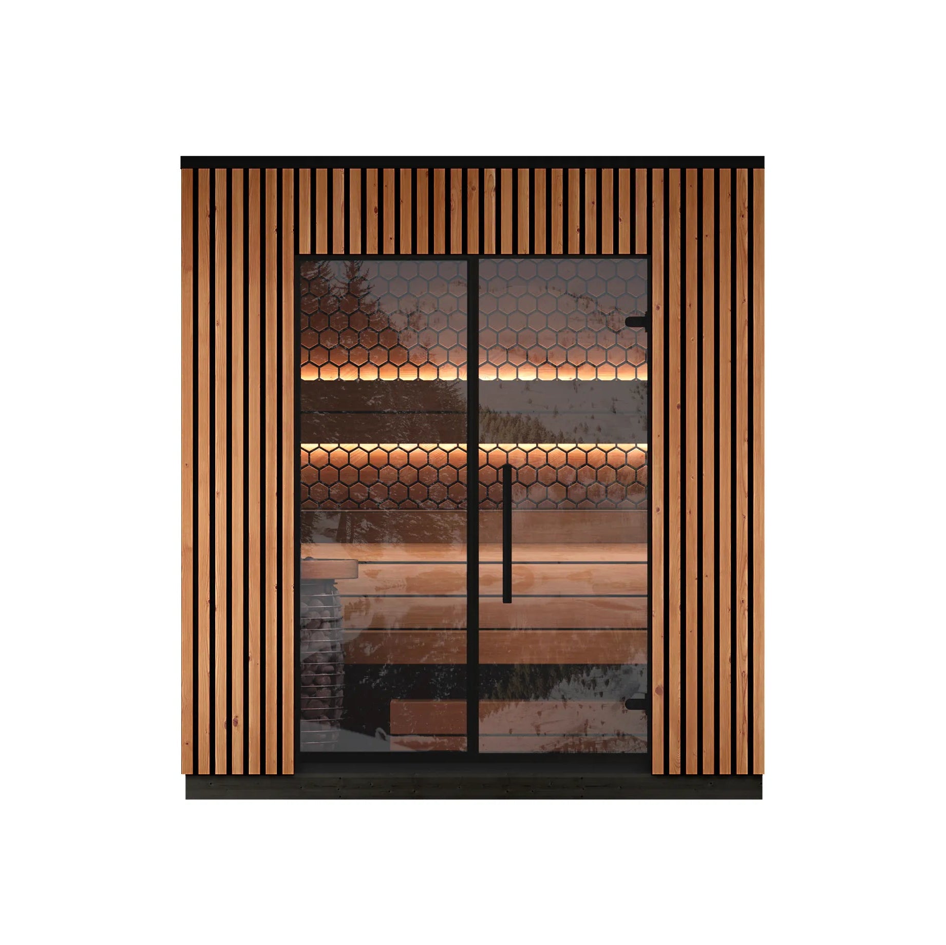 Leil Viva 210 4 Person Outdoor Sauna Kit