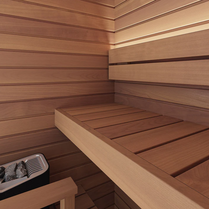 Auroom Sauna Auroom Cala Glass Mini Sauna Kit