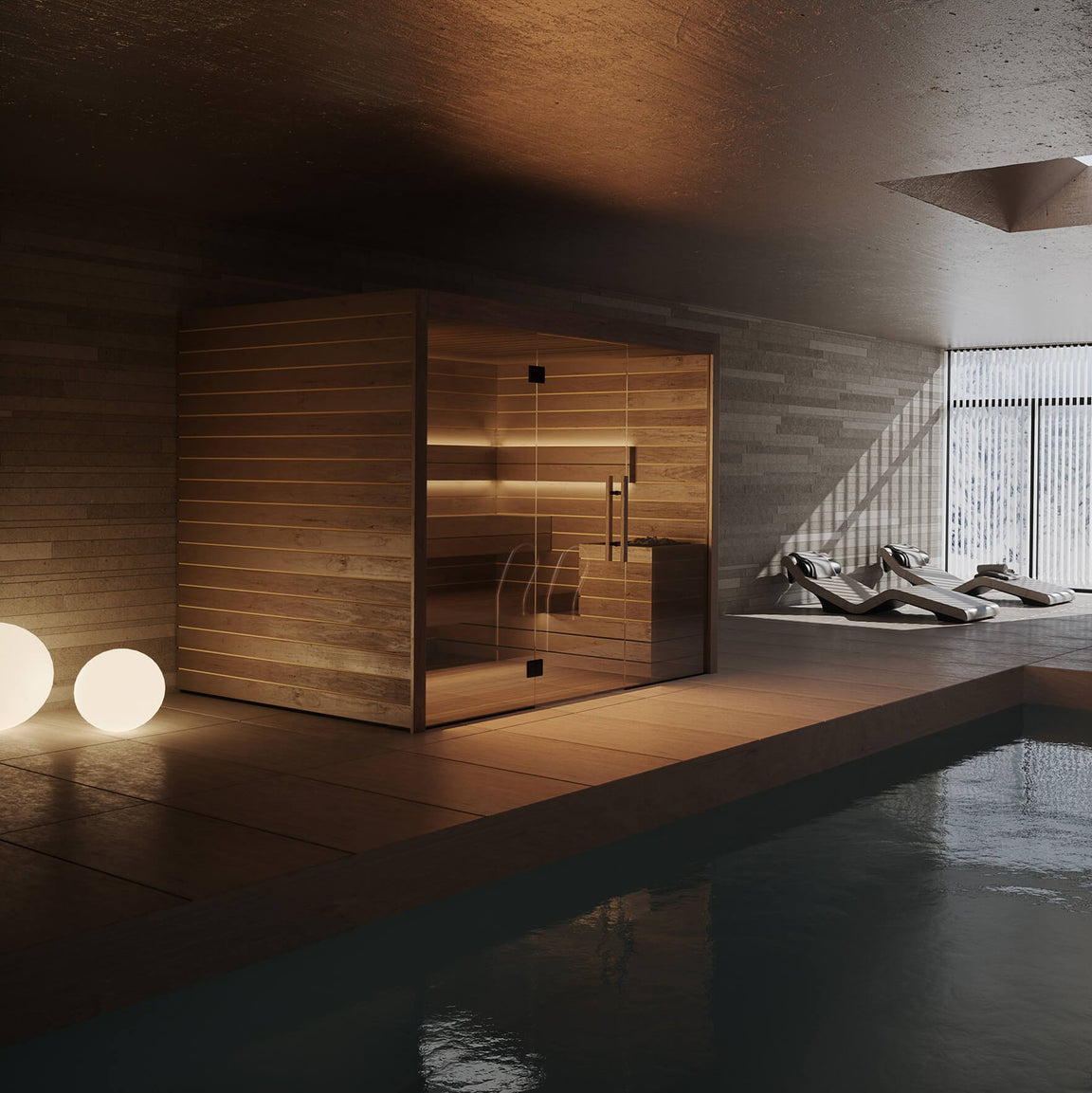 Auroom Sauna Auroom Lumina Cabin Sauna Kit