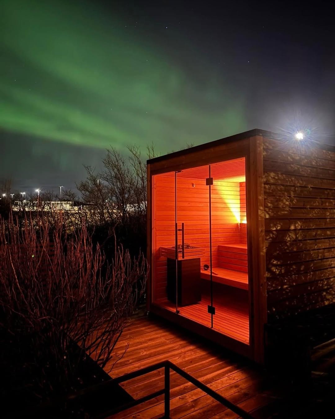 Auroom Sauna Auroom Mira L Outdoor Cabin Sauna Kit