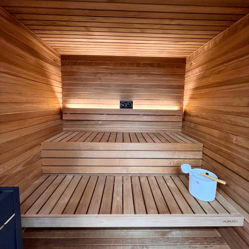 Auroom Sauna Auroom Mira L Outdoor Cabin Sauna Kit
