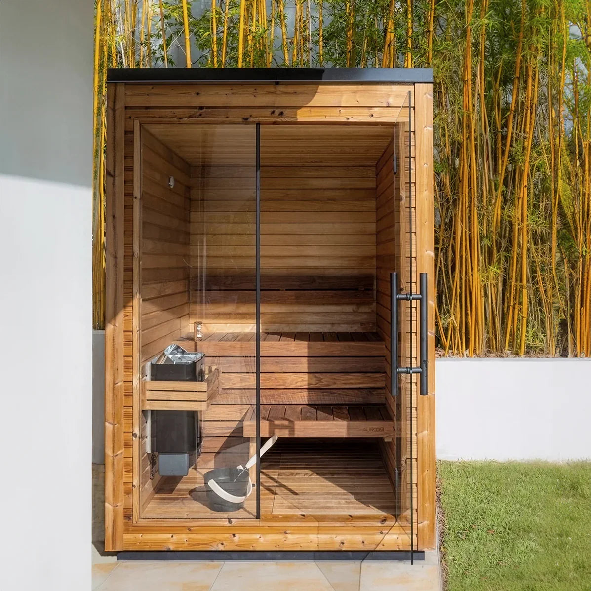 Auroom Sauna Auroom Mira S Outdoor Cabin Sauna Kit