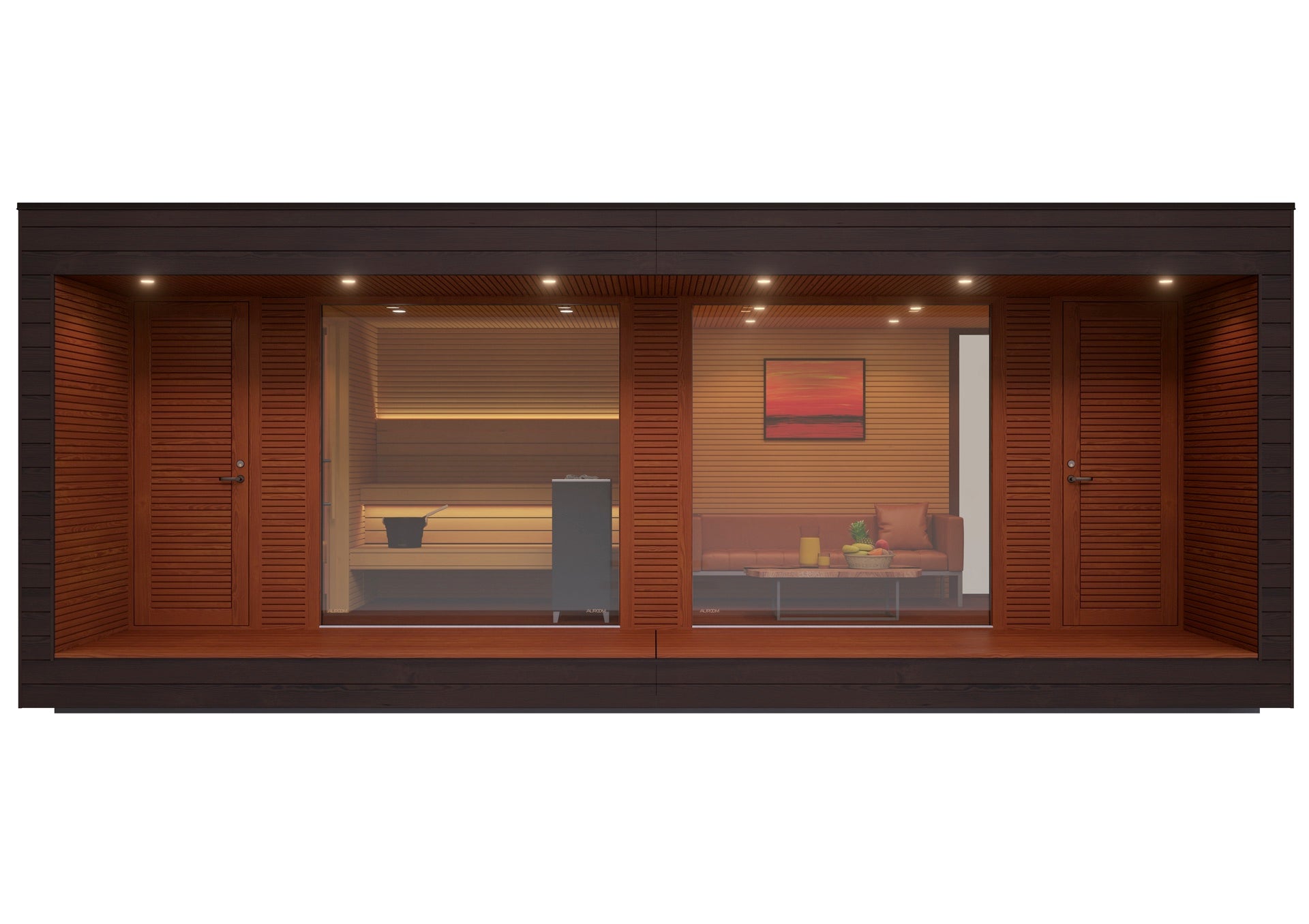 Auroom Sauna Auroom Natura Lounge Cabin