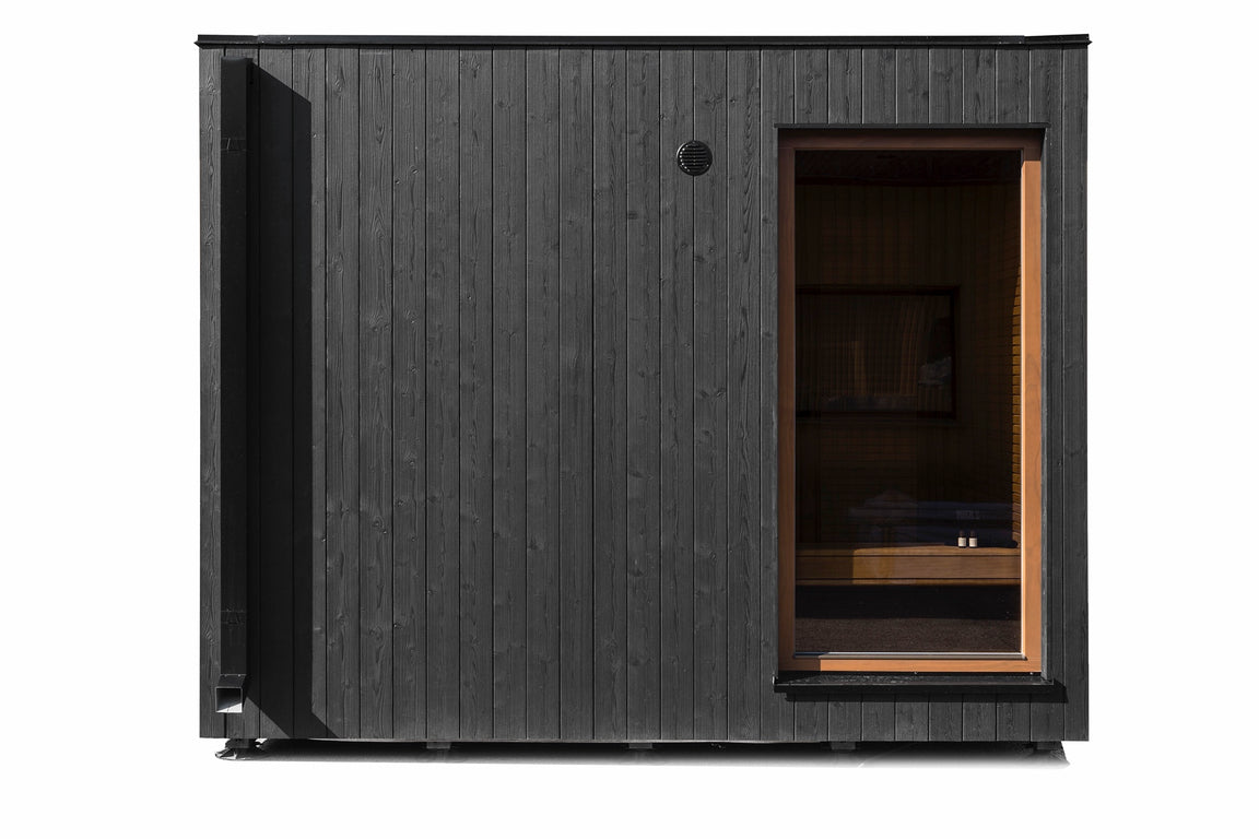 Auroom Sauna Auroom Natura Modern Outdoor Sauna with Changing Room