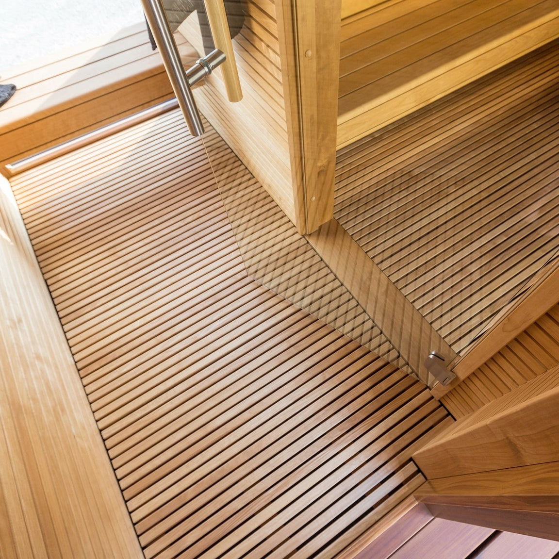 Auroom Sauna Auroom Natura Modern Outdoor Sauna with Changing Room