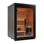 Auroom Sauna Black Auroom Mira S Outdoor Cabin Sauna Kit