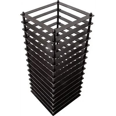Cozy Heat Cozy Heat Quattro H500 Chimney Cover, Black Stainless Steel, for Quattro Sauna Stoves
