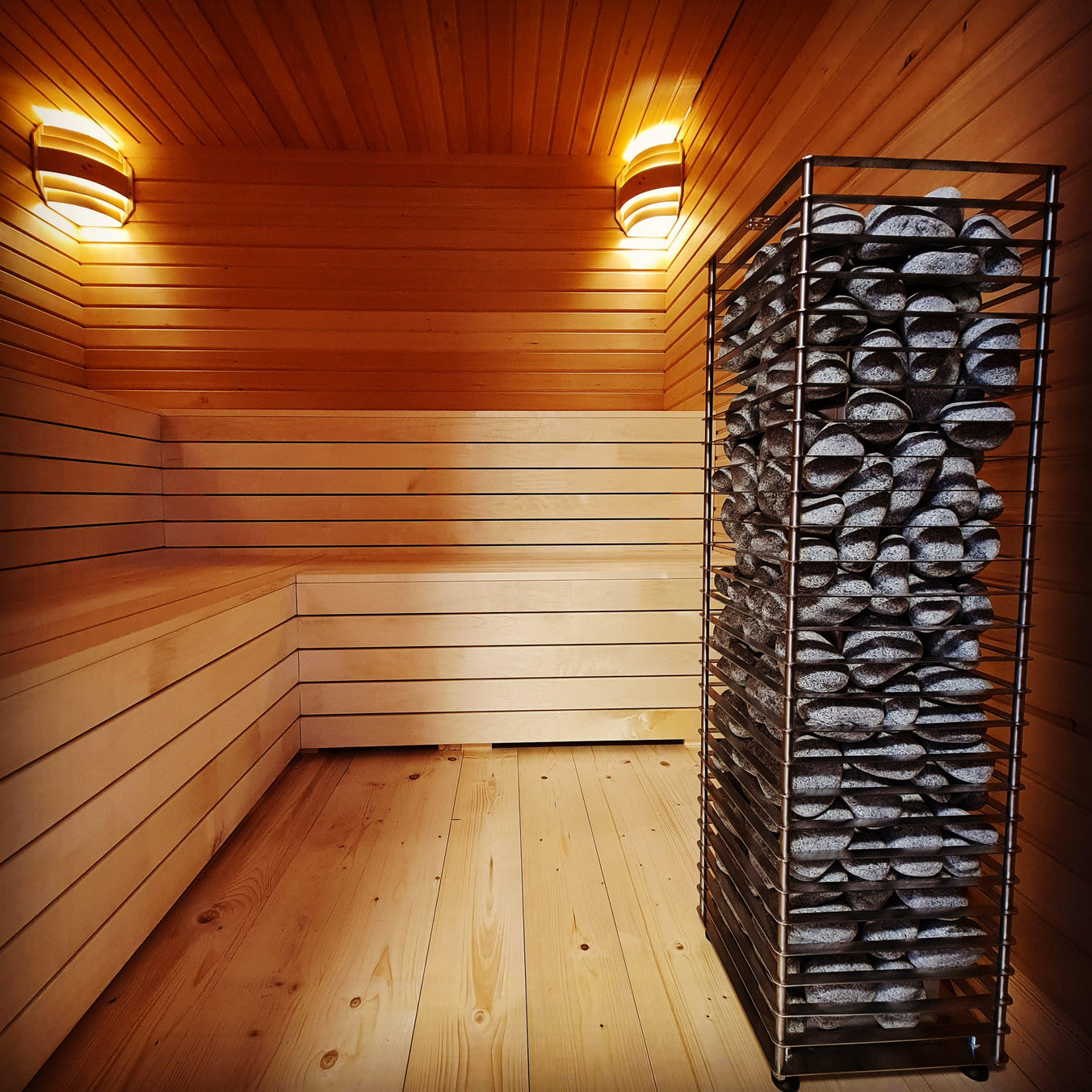 HUUM CLIFF Series 9.0kW Sauna Heater Package