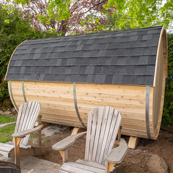 Dundalk LeisureCraft Sauna accessories Black Asphalt Shingle Roof (includes Trim)