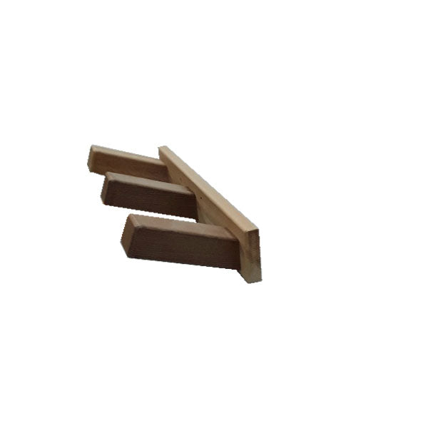 Dundalk LeisureCraft Sauna accessories Dundalk LeisureCraft Towel Hooks (3 Peg)